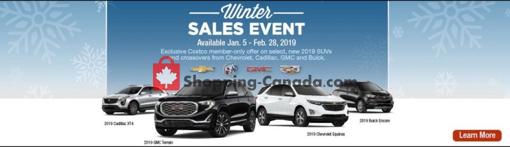 Costco flyer from Saturday January 5, 2019 to Thursday February 28, 2019 - page 1