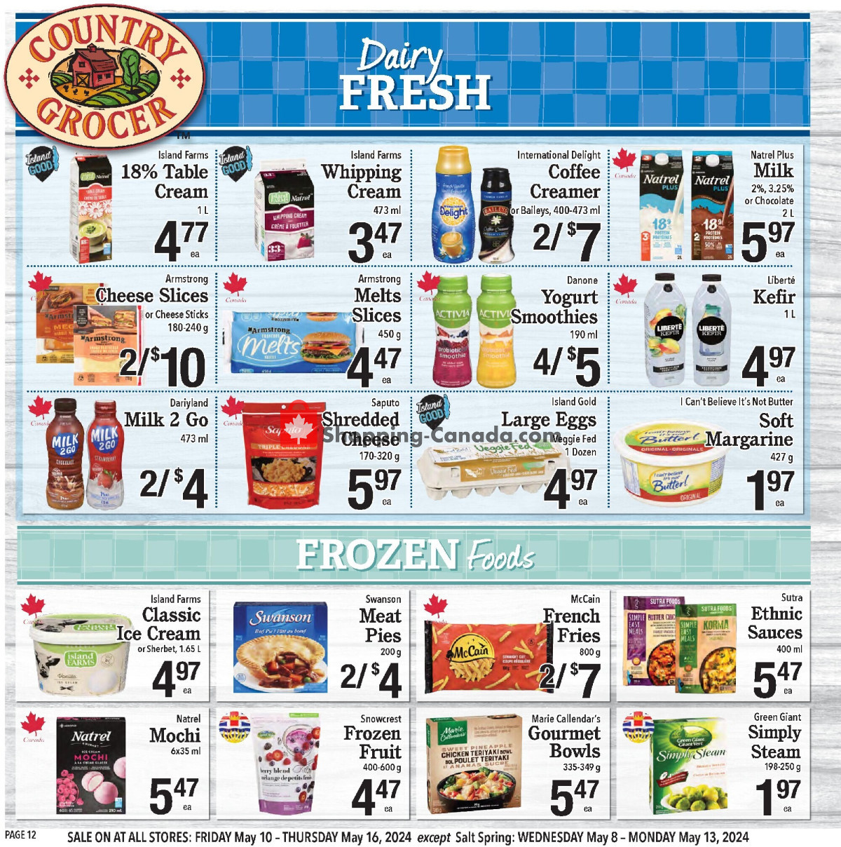 Country Grocer flyer from Friday May 10, 2024 to Thursday May 16, 2024 - page 12