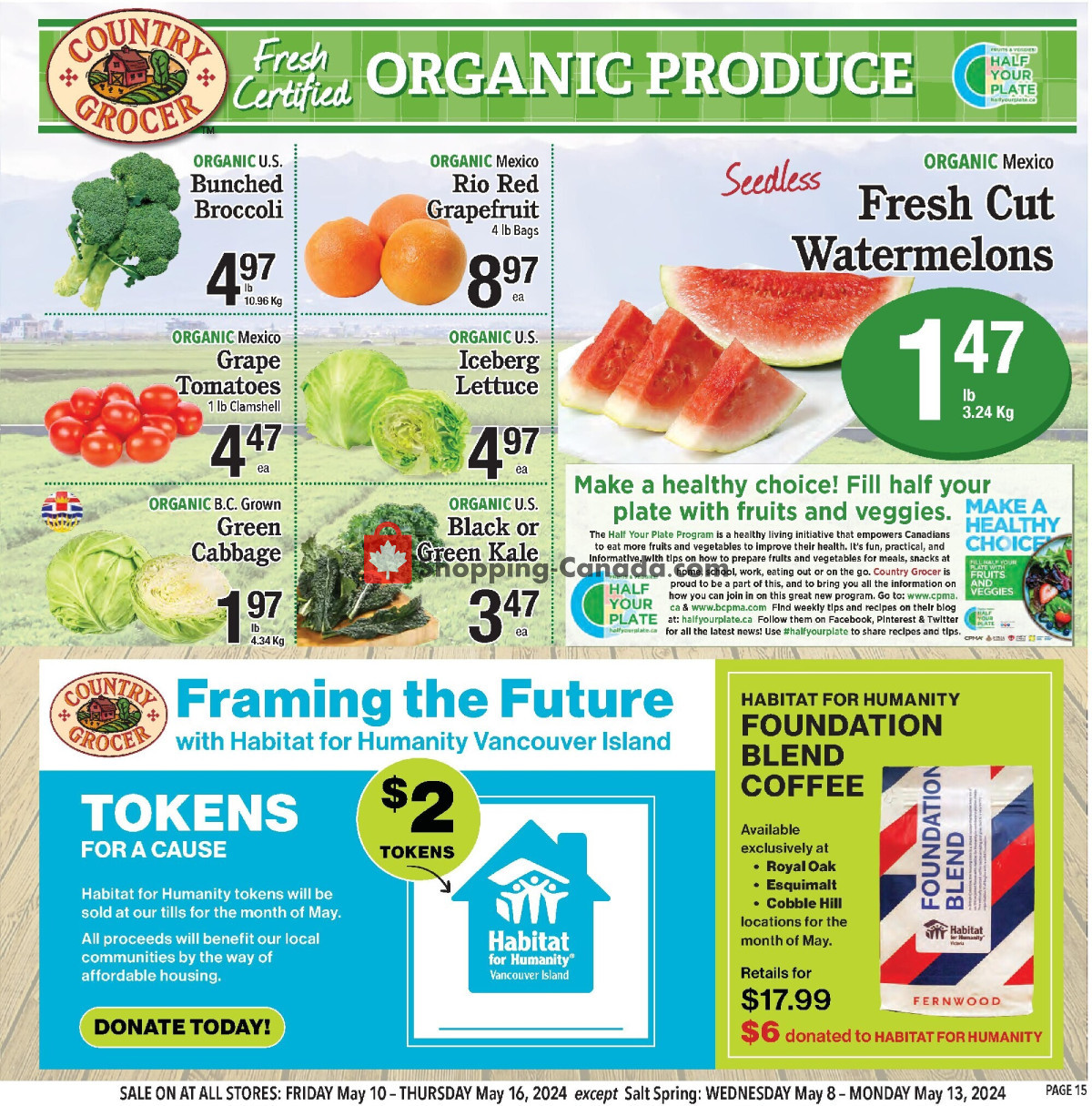 Country Grocer flyer from Friday May 10, 2024 to Thursday May 16, 2024 - page 15