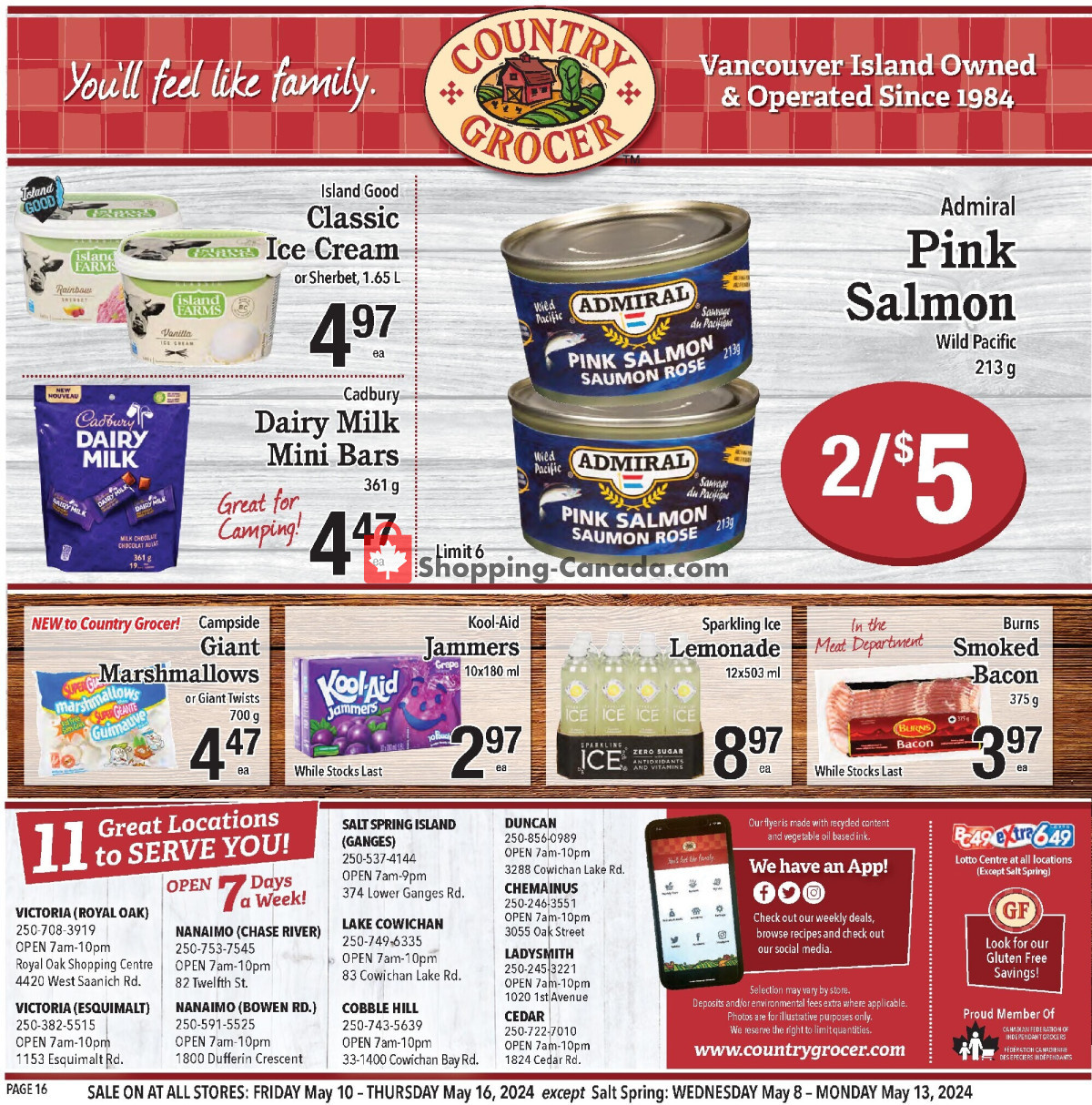 Country Grocer flyer from Friday May 10, 2024 to Thursday May 16, 2024 - page 16