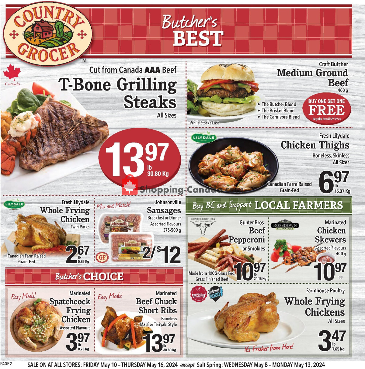 Country Grocer flyer from Friday May 10, 2024 to Thursday May 16, 2024 - page 2