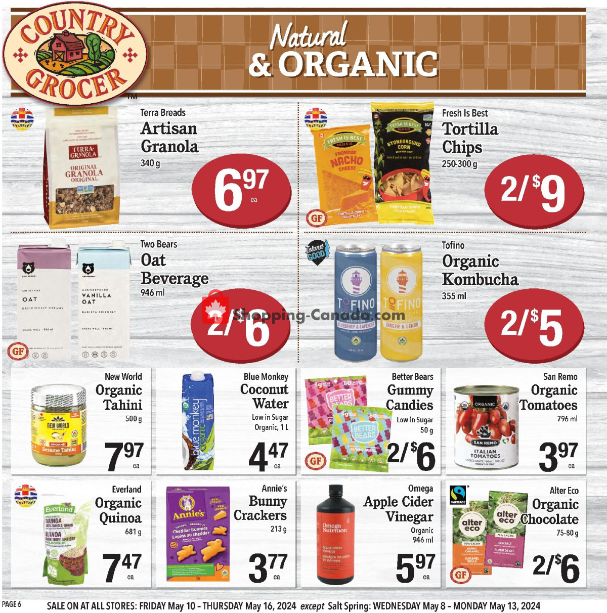 Country Grocer flyer from Friday May 10, 2024 to Thursday May 16, 2024 - page 6