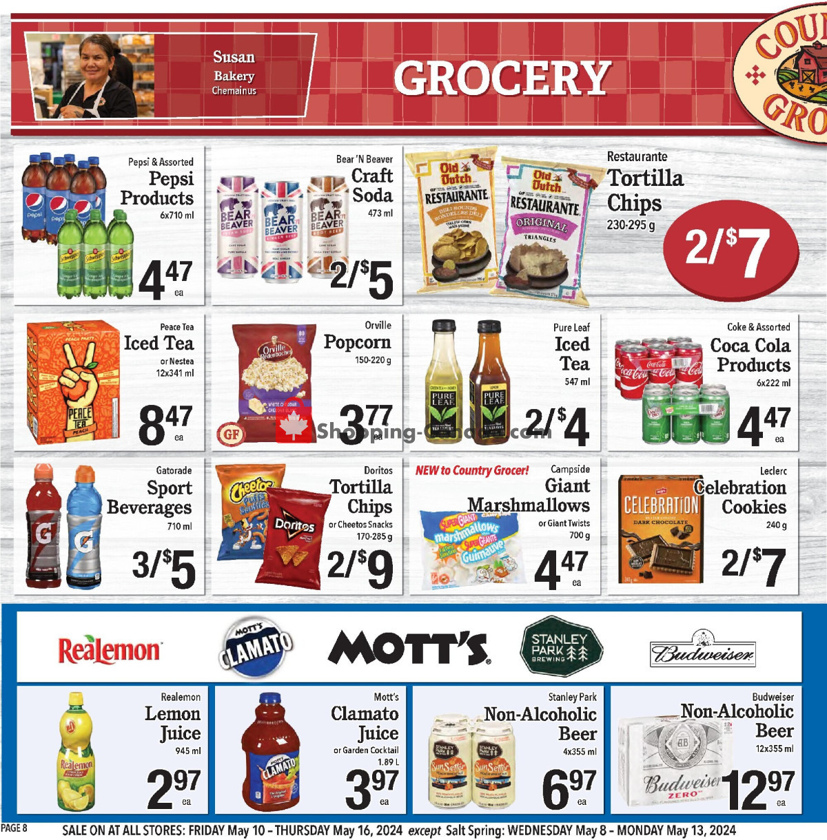 Country Grocer flyer from Friday May 10, 2024 to Thursday May 16, 2024 - page 8