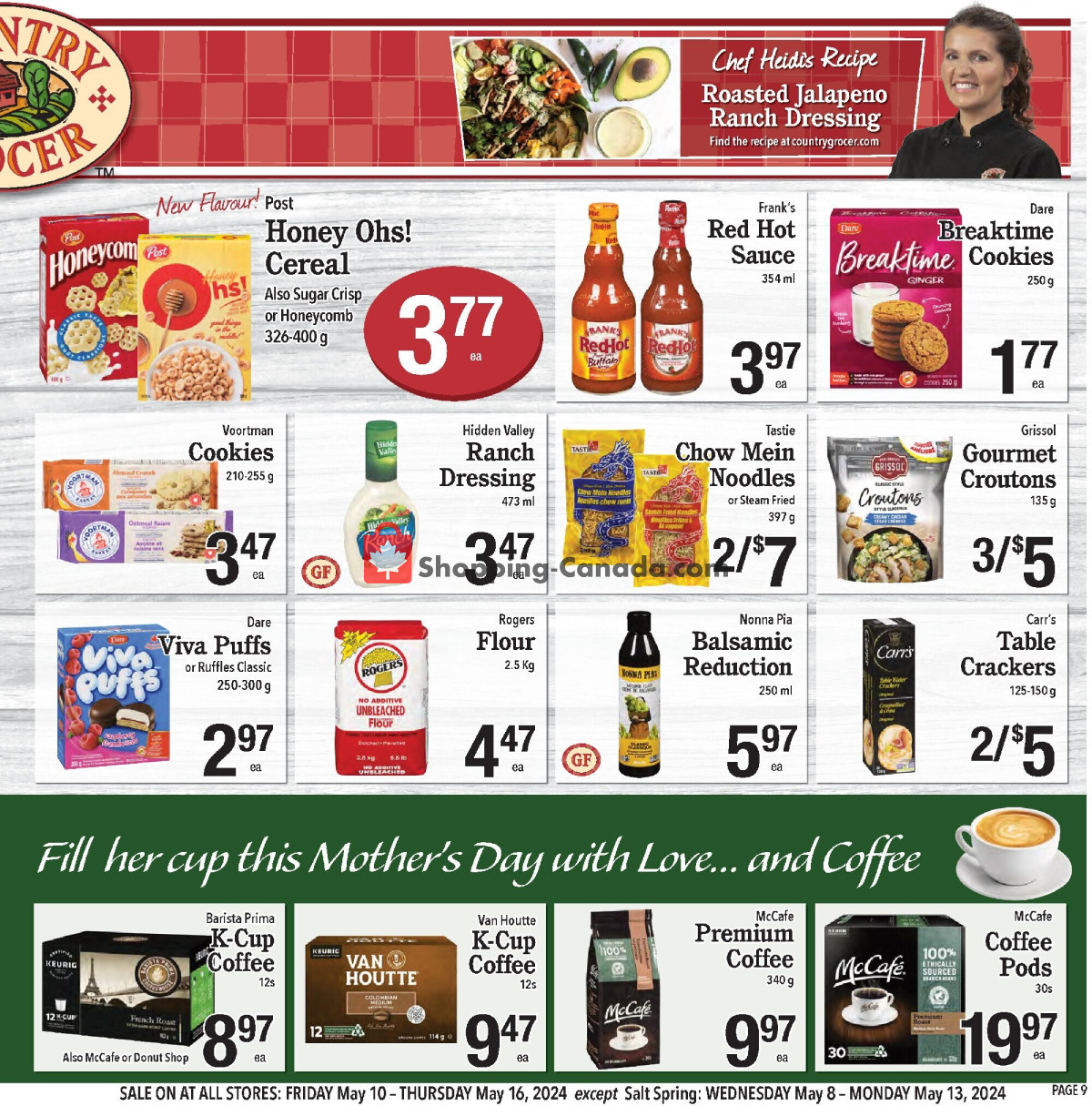 Country Grocer flyer from Friday May 10, 2024 to Thursday May 16, 2024 - page 9