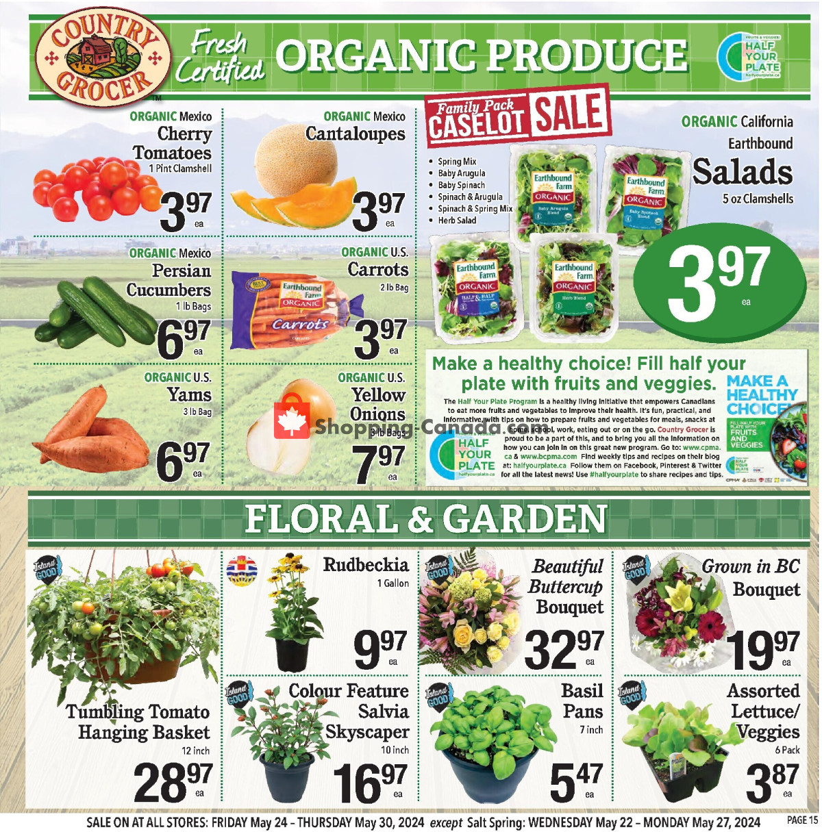 Country Grocer flyer from Wednesday May 22, 2024 to Monday May 27, 2024 - page 15