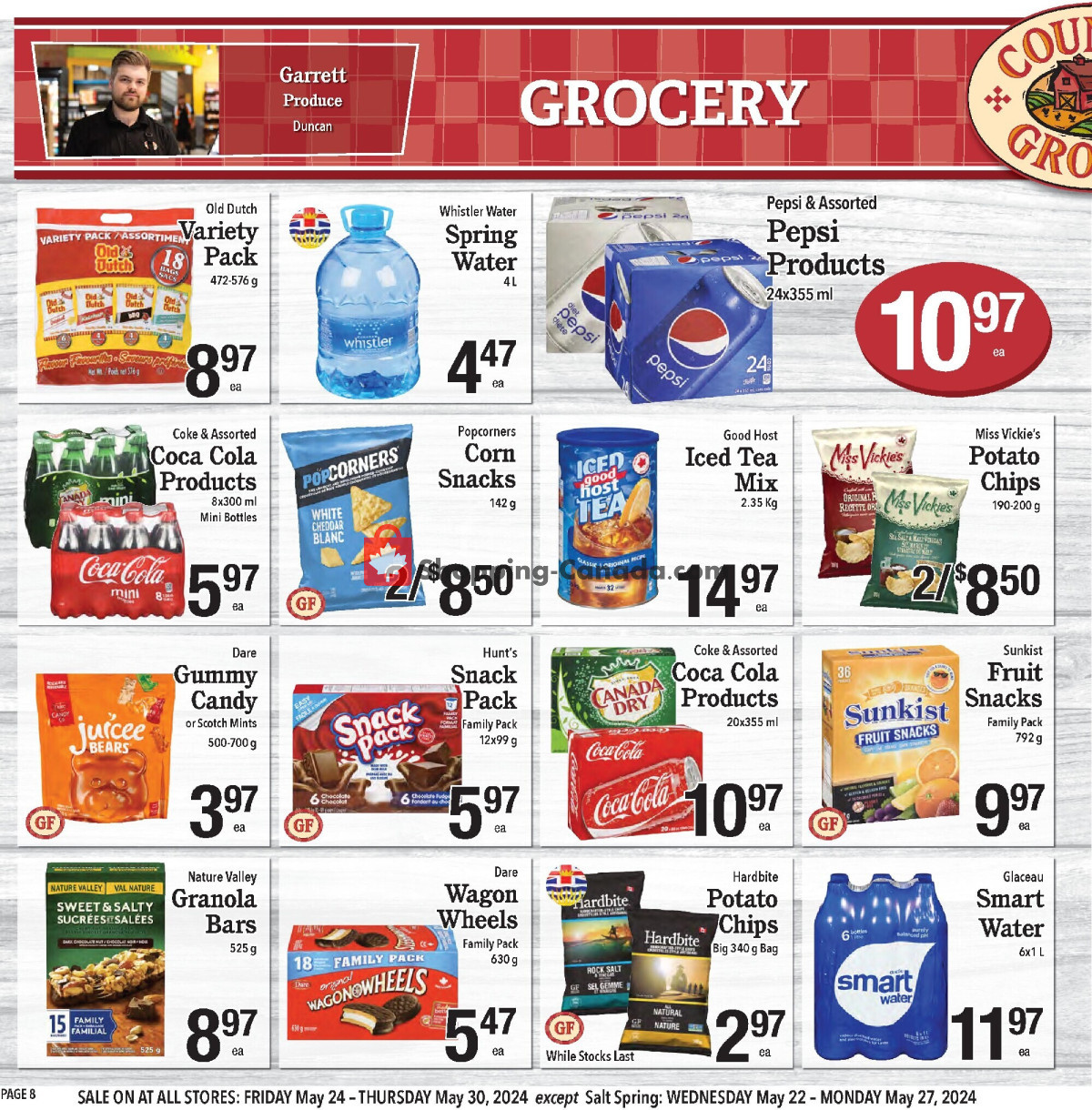 Country Grocer flyer from Wednesday May 22, 2024 to Monday May 27, 2024 - page 8