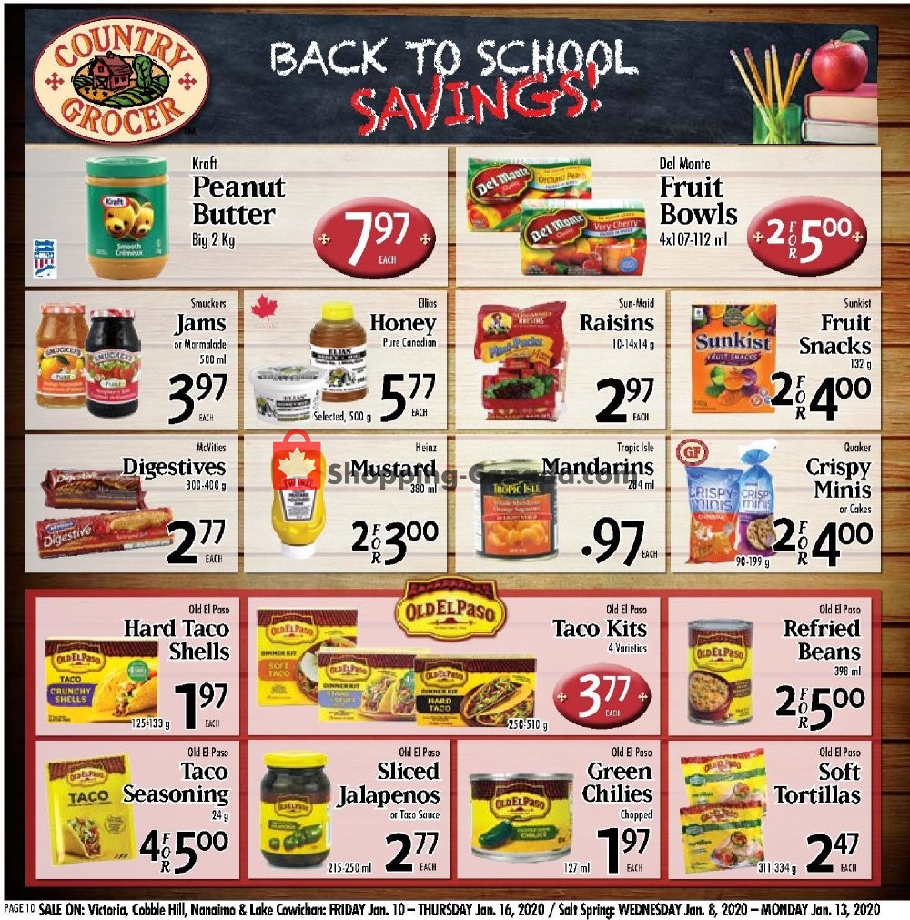 Country Grocer flyer from Friday January 10, 2020 to Thursday January 16, 2020 - page 10