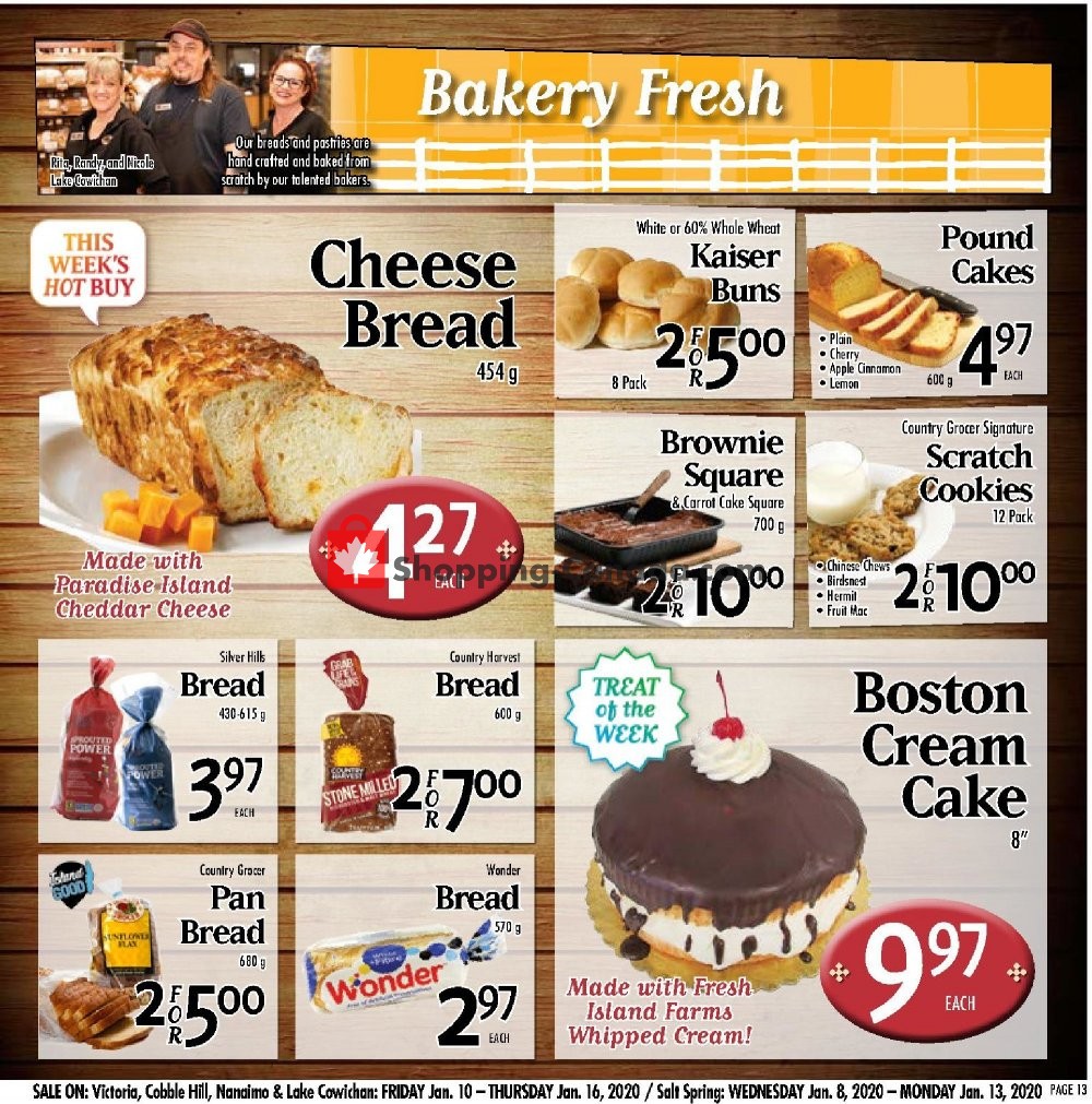 Country Grocer flyer from Friday January 10, 2020 to Thursday January 16, 2020 - page 13