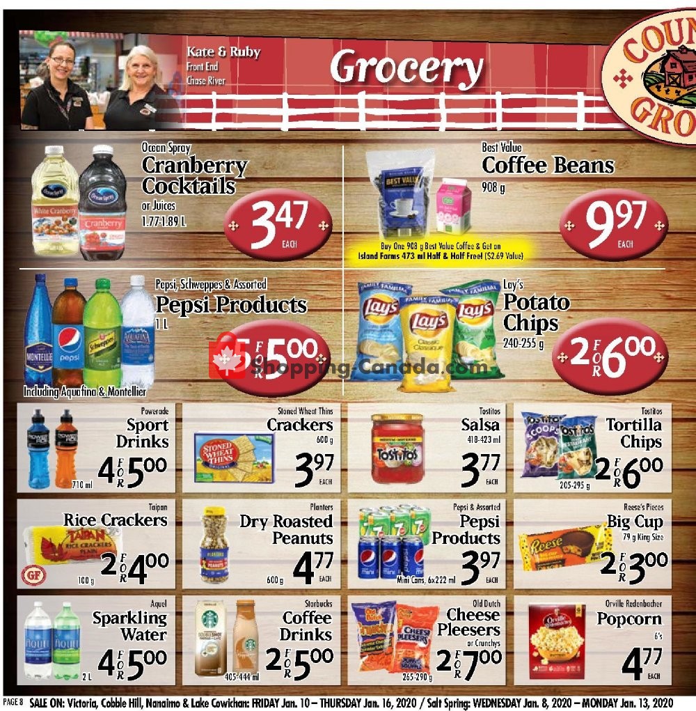 Country Grocer flyer from Friday January 10, 2020 to Thursday January 16, 2020 - page 8