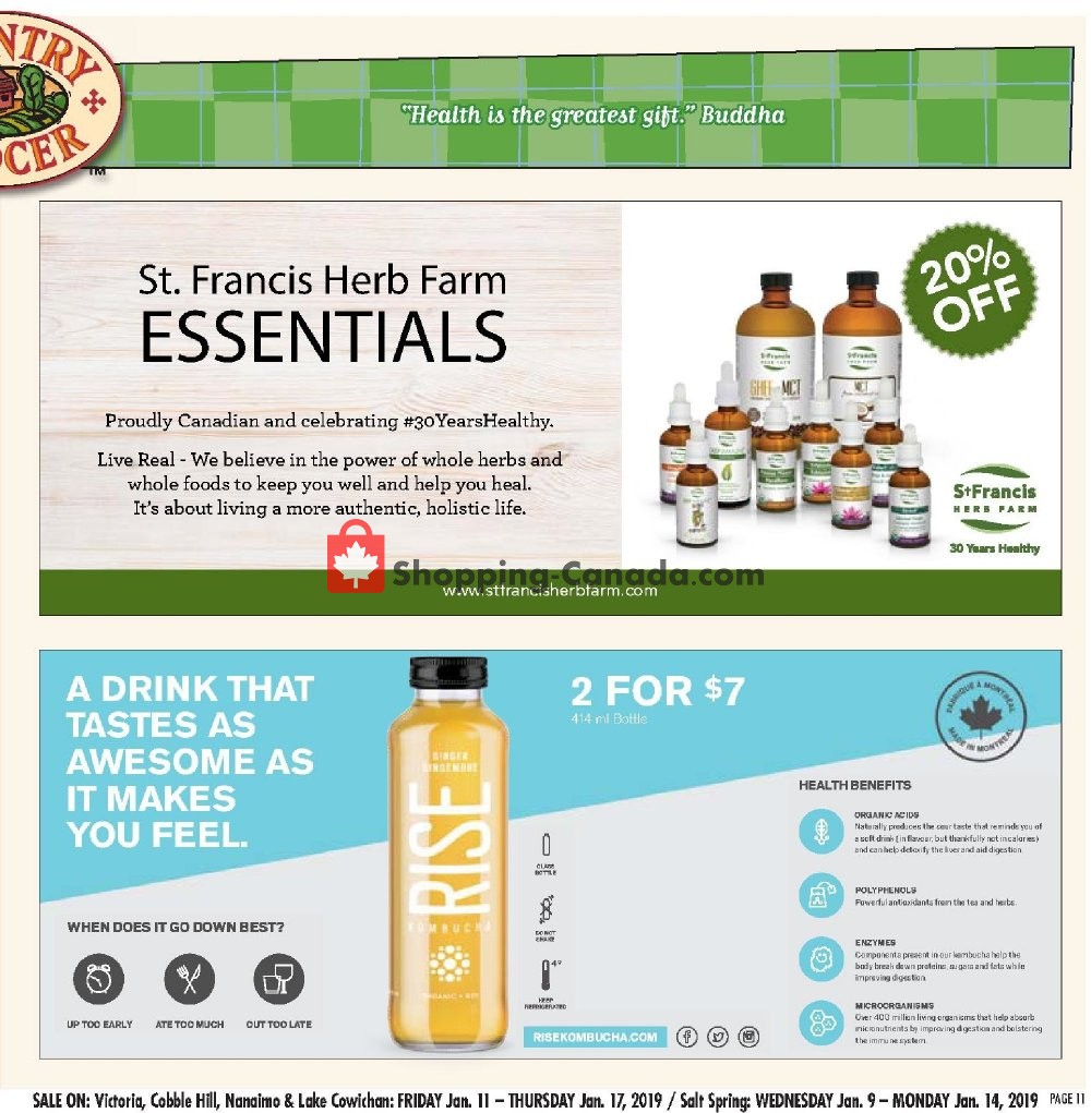 Country Grocer flyer from Friday January 11, 2019 to Thursday January 17, 2019 - page 11