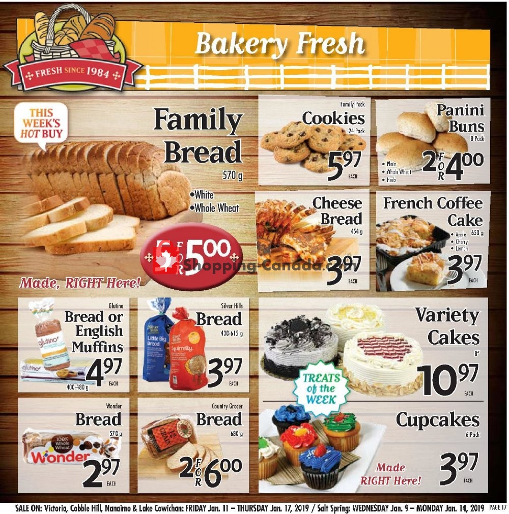 Country Grocer flyer from Friday January 11, 2019 to Thursday January 17, 2019 - page 17