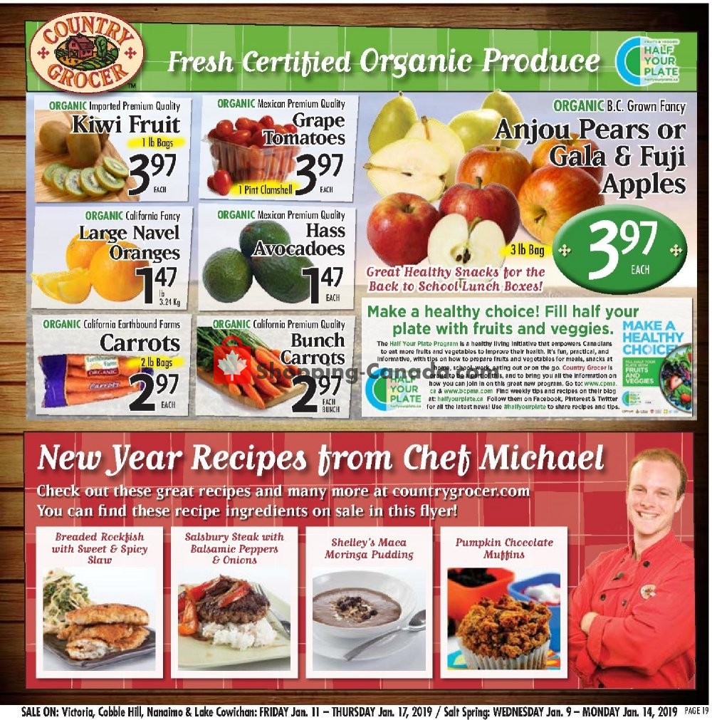 Country Grocer flyer from Friday January 11, 2019 to Thursday January 17, 2019 - page 19
