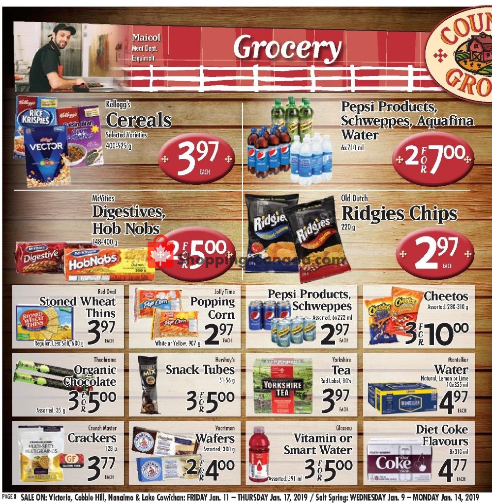 Country Grocer flyer from Friday January 11, 2019 to Thursday January 17, 2019 - page 8
