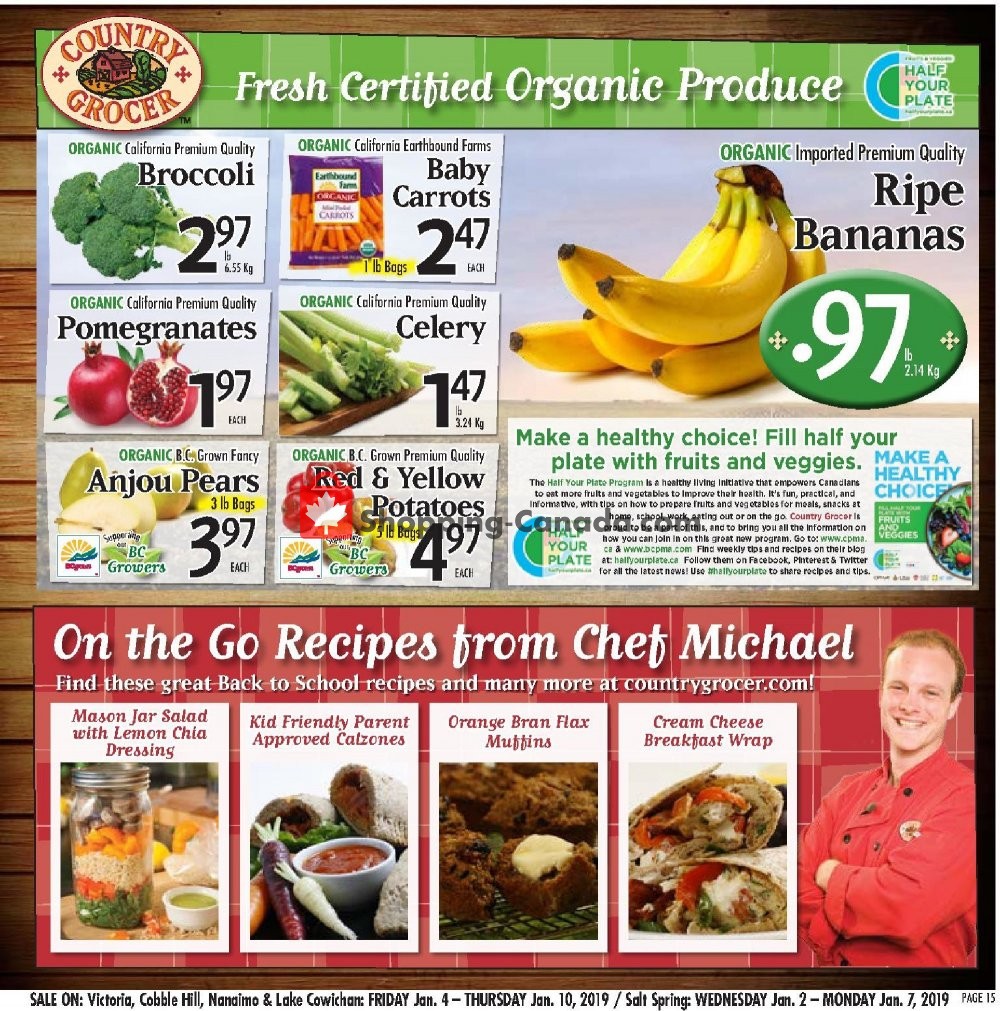 Country Grocer flyer from Friday January 4, 2019 to Thursday January 10, 2019 - page 15