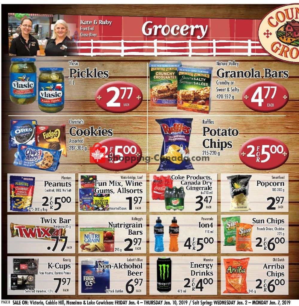 Country Grocer flyer from Friday January 4, 2019 to Thursday January 10, 2019 - page 8