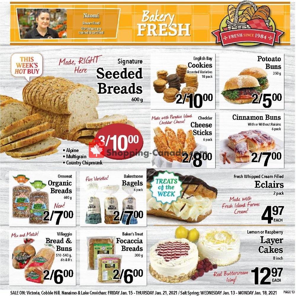 Country Grocer flyer from Friday January 15, 2021 to Thursday January 21, 2021 - page 13