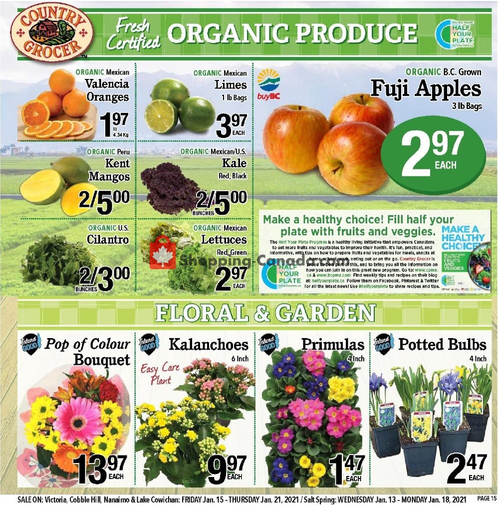 Country Grocer flyer from Friday January 15, 2021 to Thursday January 21, 2021 - page 15