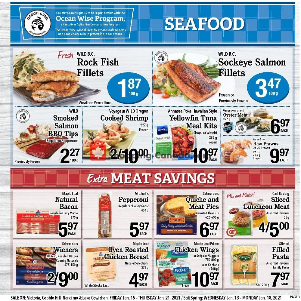 Country Grocer flyer from Friday January 15, 2021 to Thursday January 21, 2021 - page 3