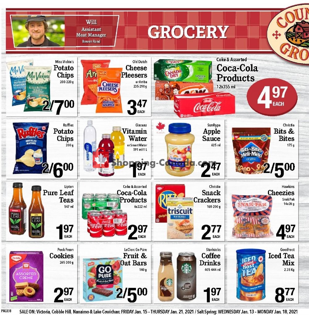 Country Grocer flyer from Friday January 15, 2021 to Thursday January 21, 2021 - page 8