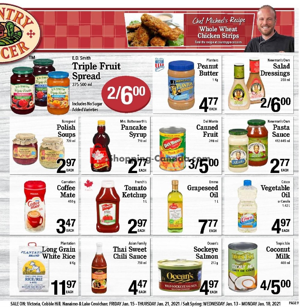 Country Grocer flyer from Friday January 15, 2021 to Thursday January 21, 2021 - page 9