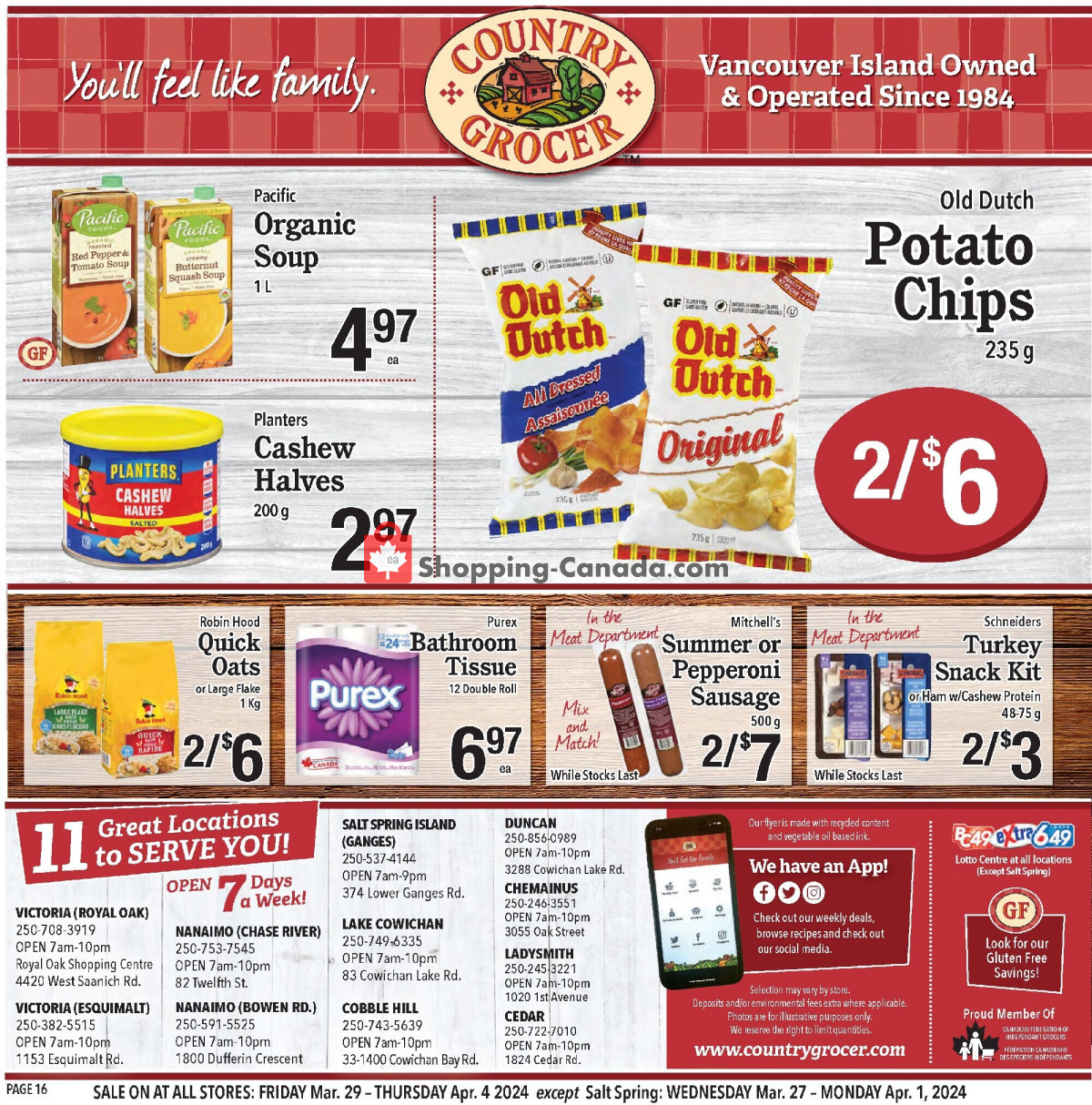 Country Grocer flyer from Wednesday March 27, 2024 to Monday April 1, 2024 - page 16