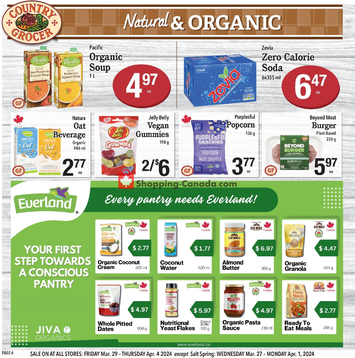 Country Grocer flyer from Wednesday March 27, 2024 to Monday April 1, 2024 - page 6