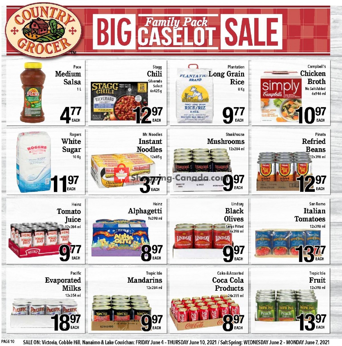 Country Grocer flyer from Friday June 4, 2021 to Thursday June 10, 2021 - page 10