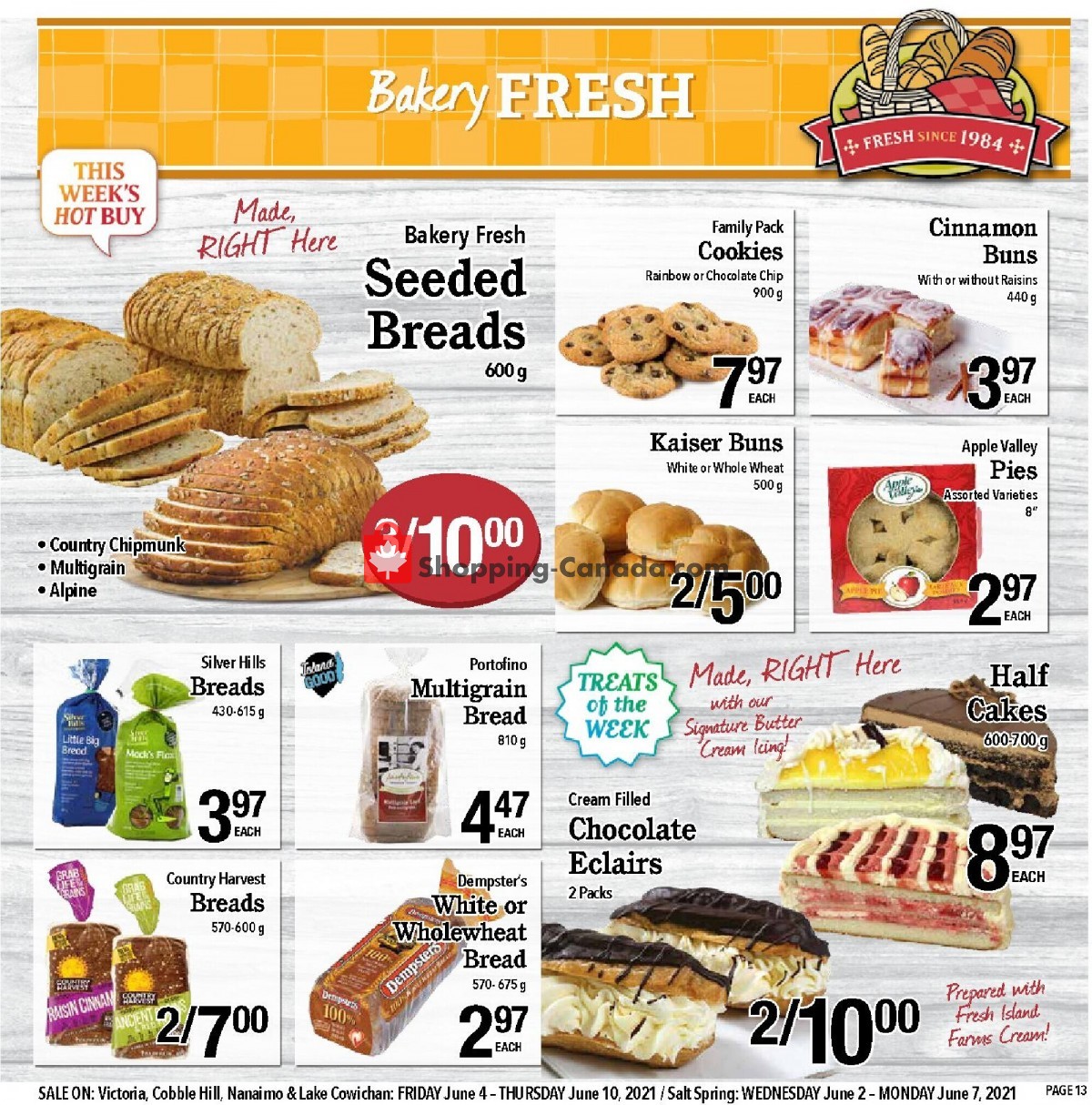 Country Grocer flyer from Friday June 4, 2021 to Thursday June 10, 2021 - page 13