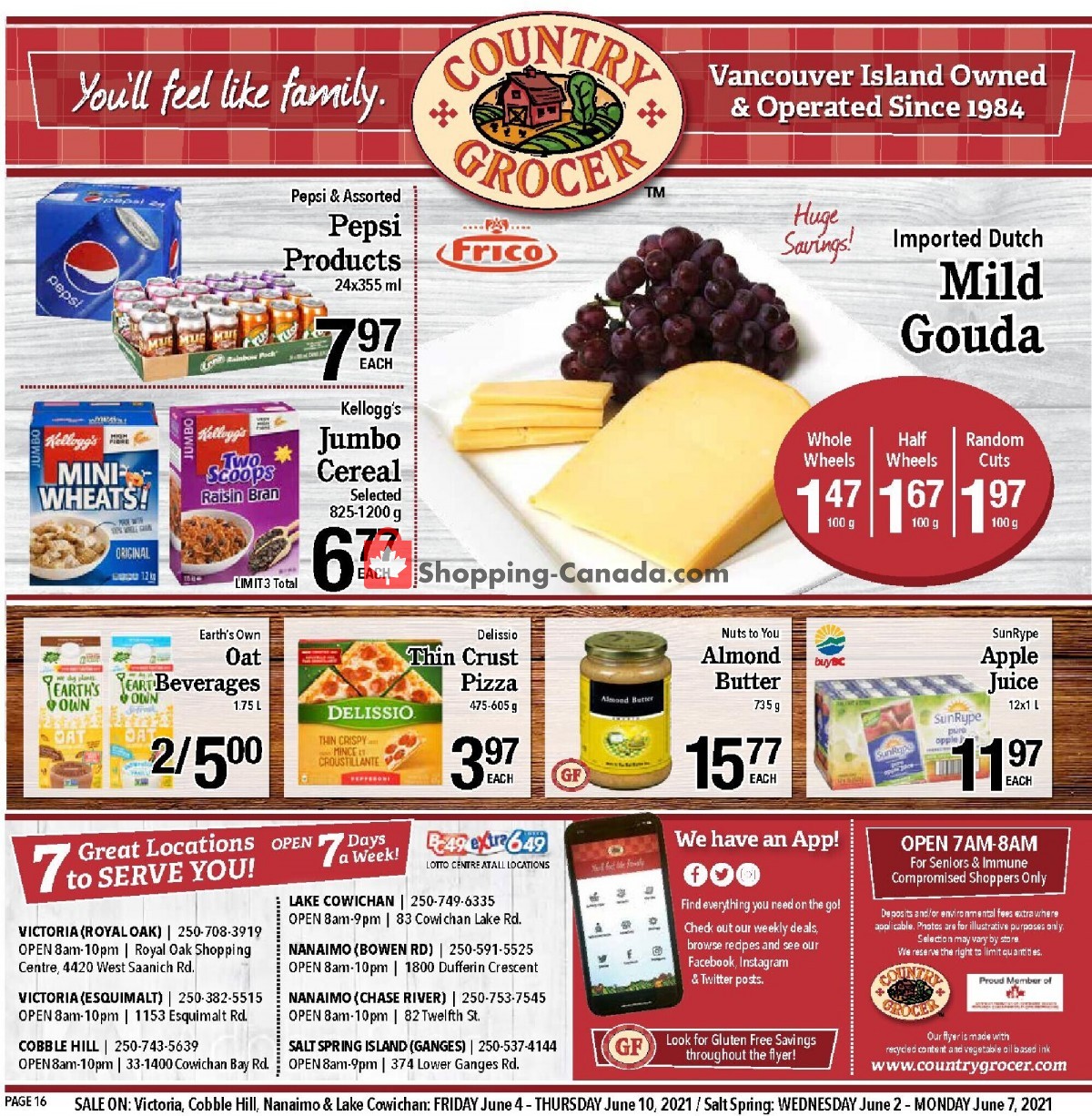 Country Grocer flyer from Friday June 4, 2021 to Thursday June 10, 2021 - page 16
