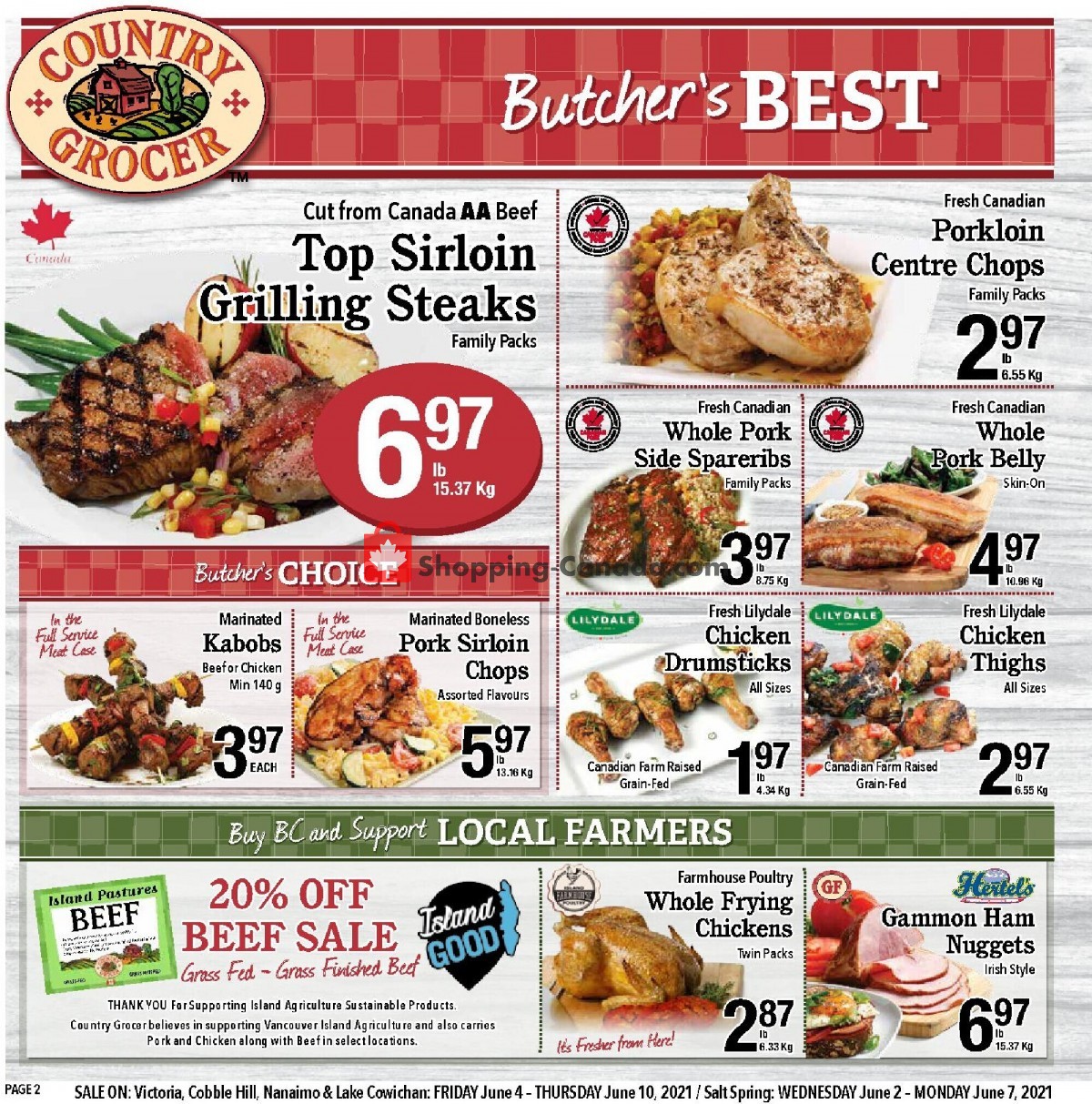 Country Grocer flyer from Friday June 4, 2021 to Thursday June 10, 2021 - page 2