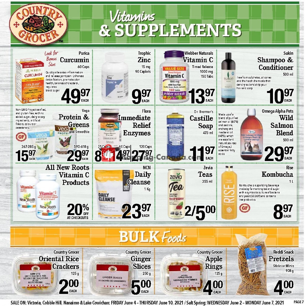 Country Grocer flyer from Friday June 4, 2021 to Thursday June 10, 2021 - page 7