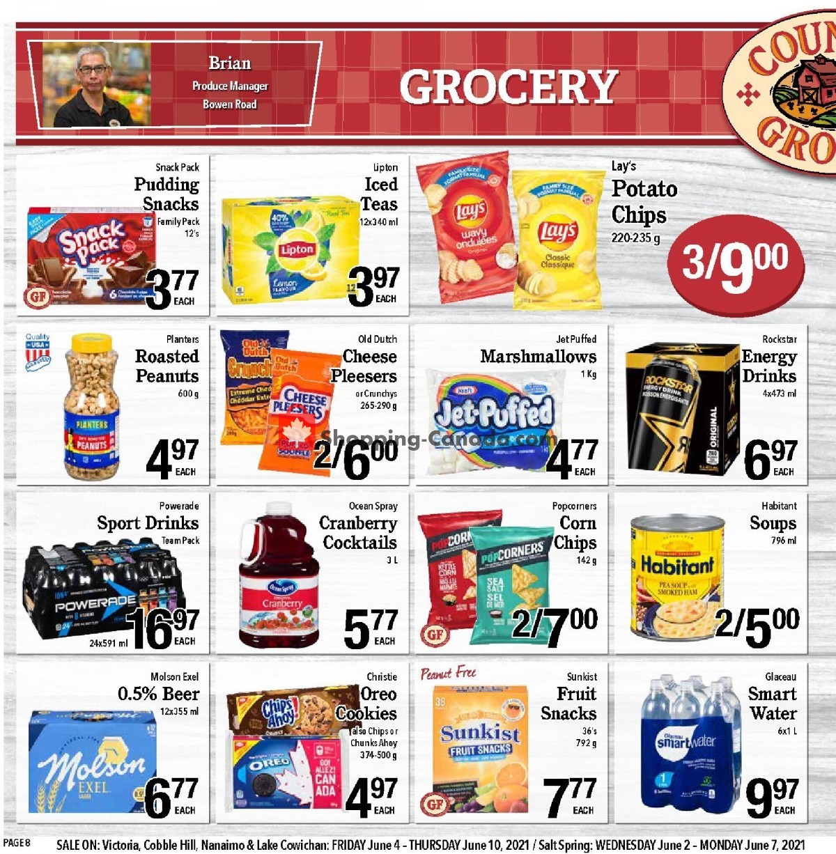 Country Grocer flyer from Friday June 4, 2021 to Thursday June 10, 2021 - page 8