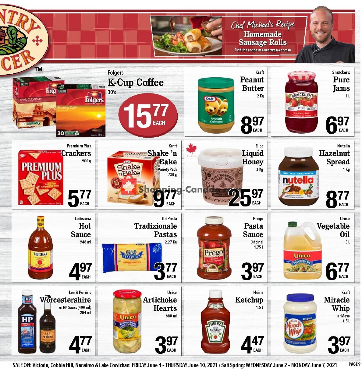 Country Grocer flyer from Friday June 4, 2021 to Thursday June 10, 2021 - page 9