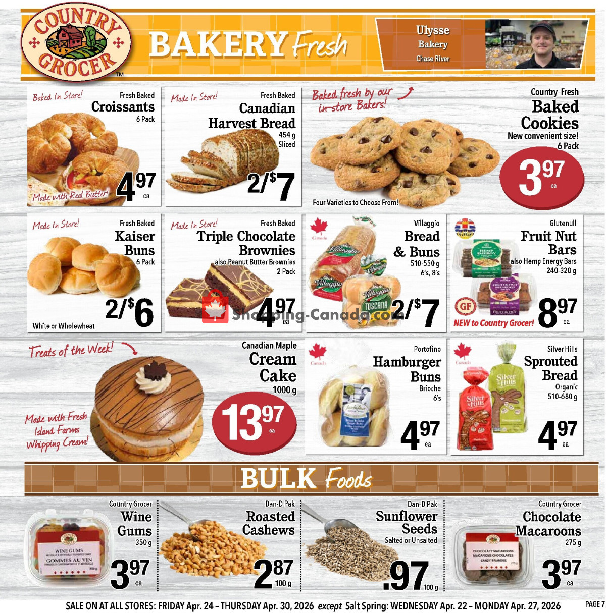 Country Grocer flyer from Friday April 24, 2026 to Thursday April 30, 2026 - page 7