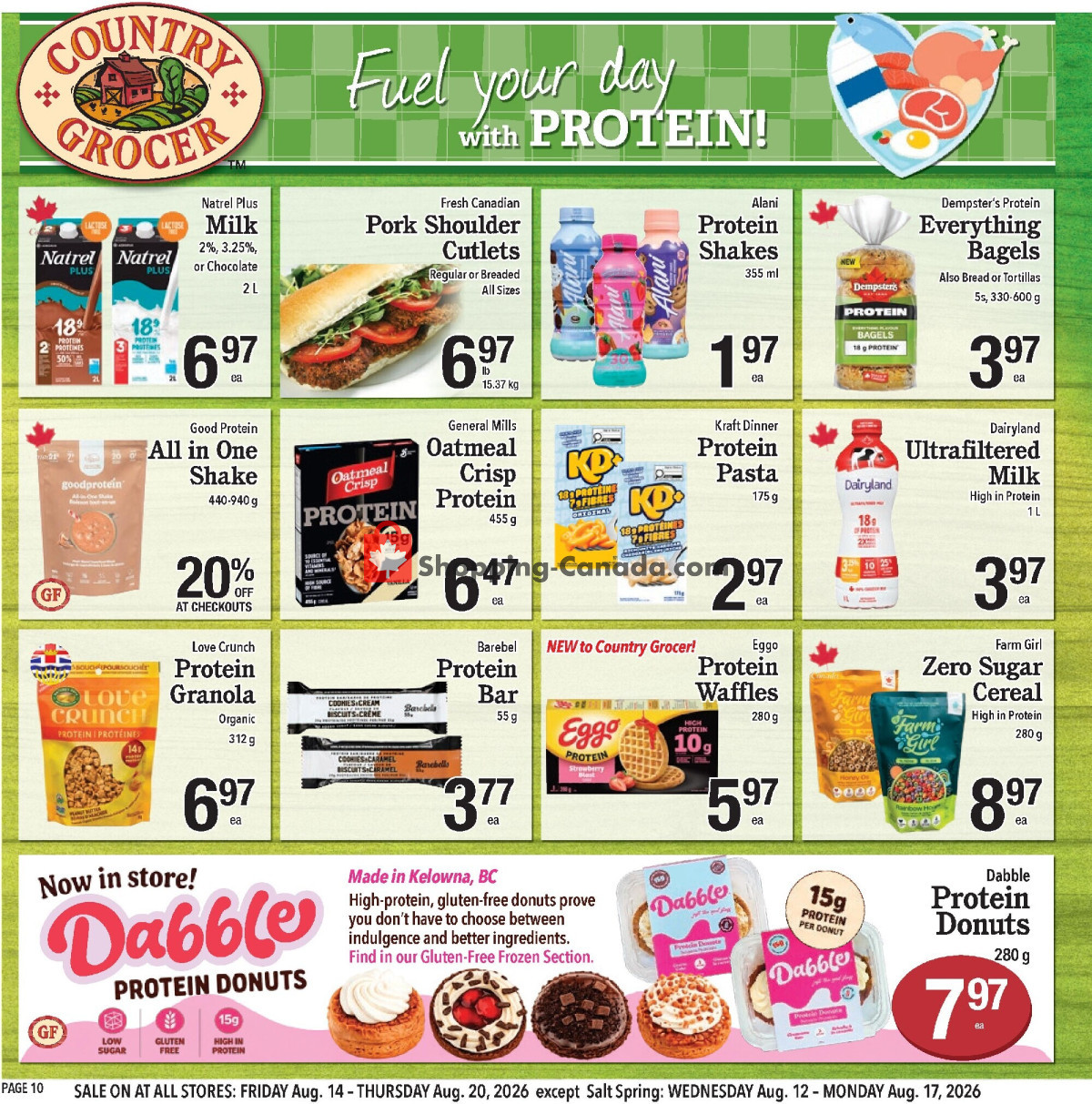 Country Grocer flyer from Friday August 14, 2026 to Thursday August 20, 2026 - page 10
