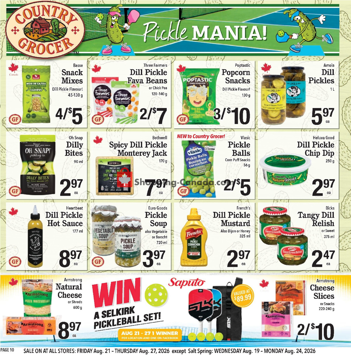 Country Grocer flyer from Friday August 21, 2026 to Thursday August 27, 2026 - page 10