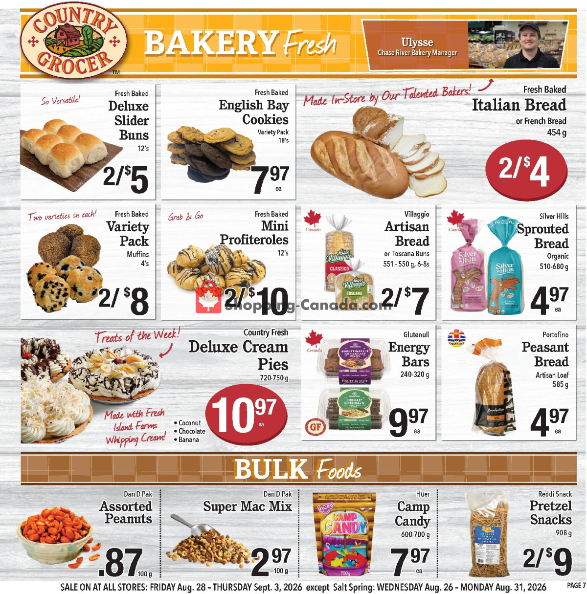 Country Grocer flyer from Friday August 28, 2026 to Thursday September 3, 2026 - page 7