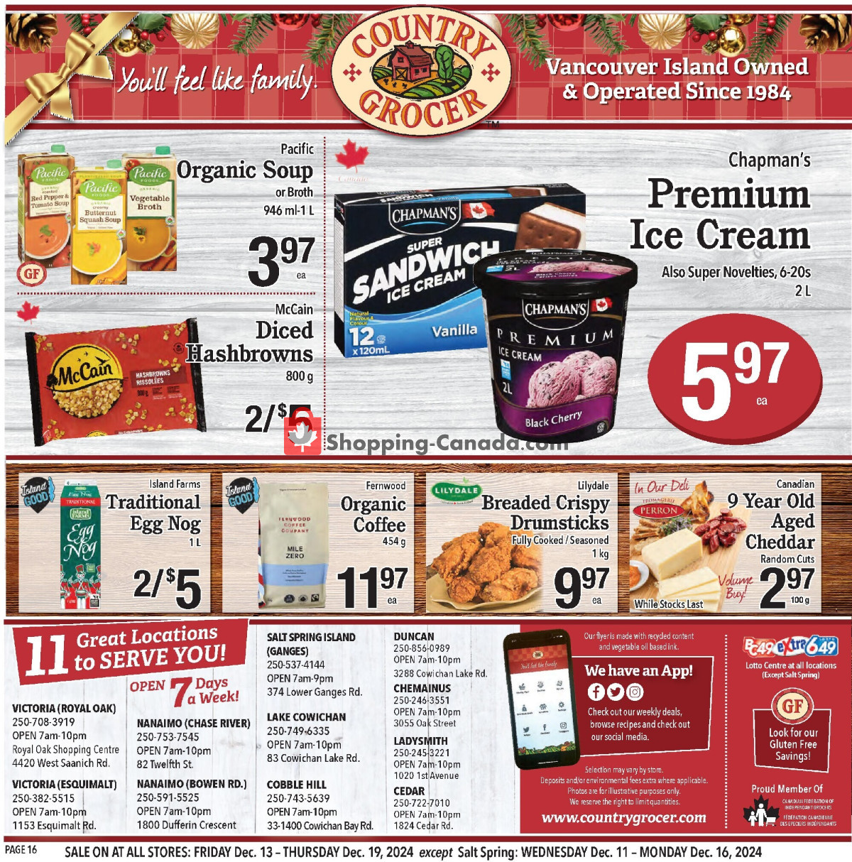 Country Grocer flyer from Friday December 13, 2024 to Thursday December 19, 2024 - page 16
