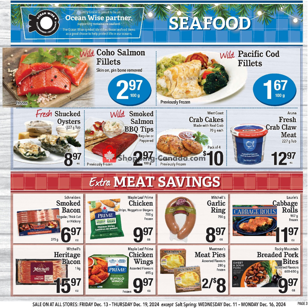 Country Grocer flyer from Friday December 13, 2024 to Thursday December 19, 2024 - page 3