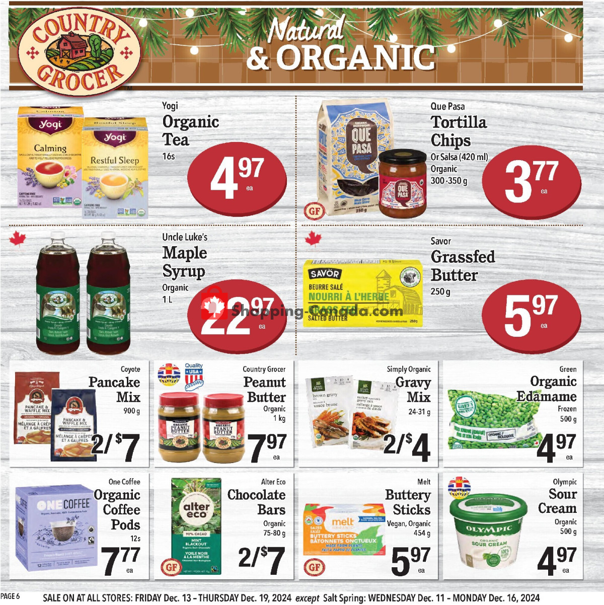Country Grocer flyer from Friday December 13, 2024 to Thursday December 19, 2024 - page 6