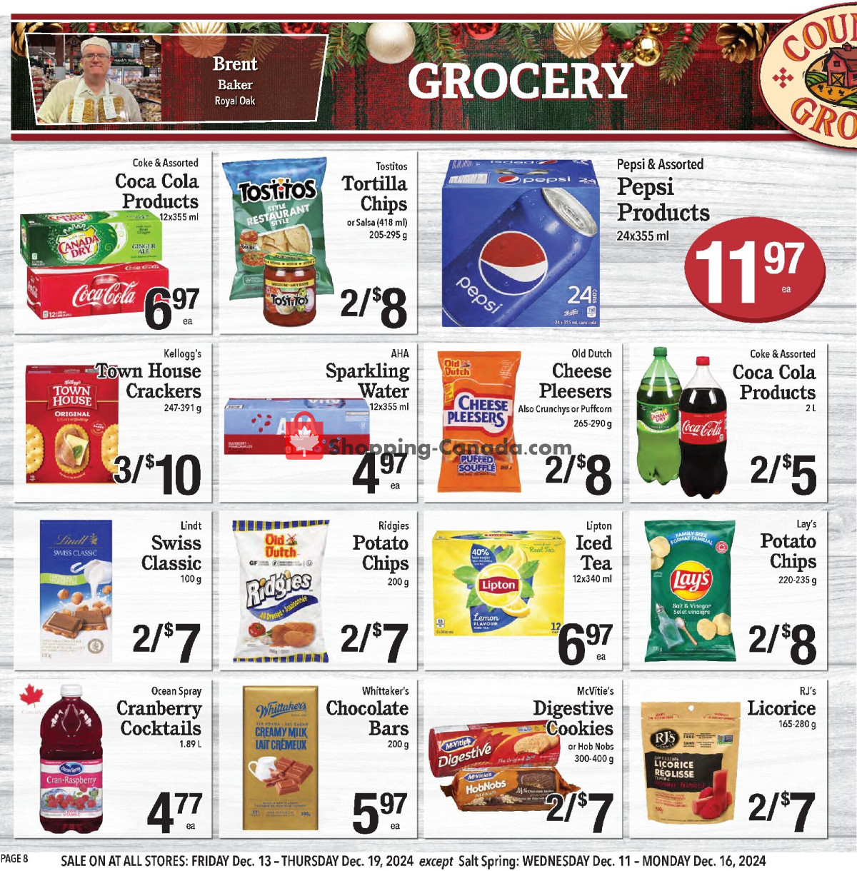 Country Grocer flyer from Friday December 13, 2024 to Thursday December 19, 2024 - page 8