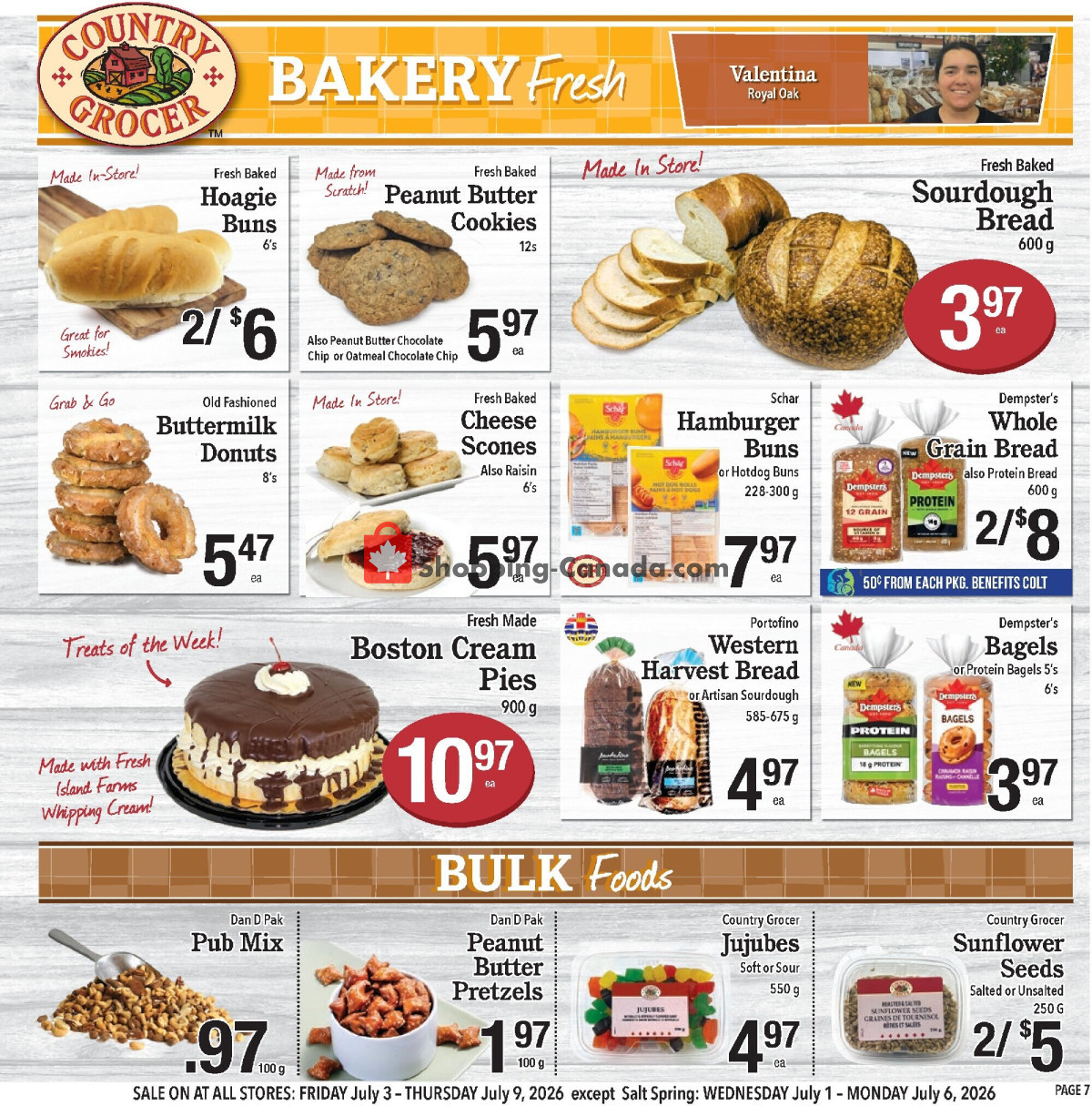 Country Grocer flyer from Wednesday July 1, 2026 to Monday July 6, 2026 - page 7