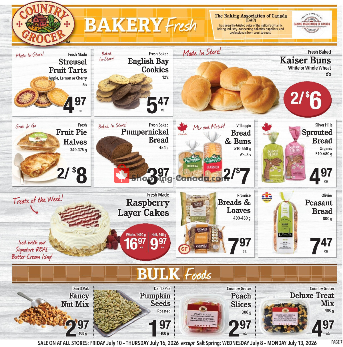 Country Grocer flyer from Friday July 10, 2026 to Thursday July 16, 2026 - page 7