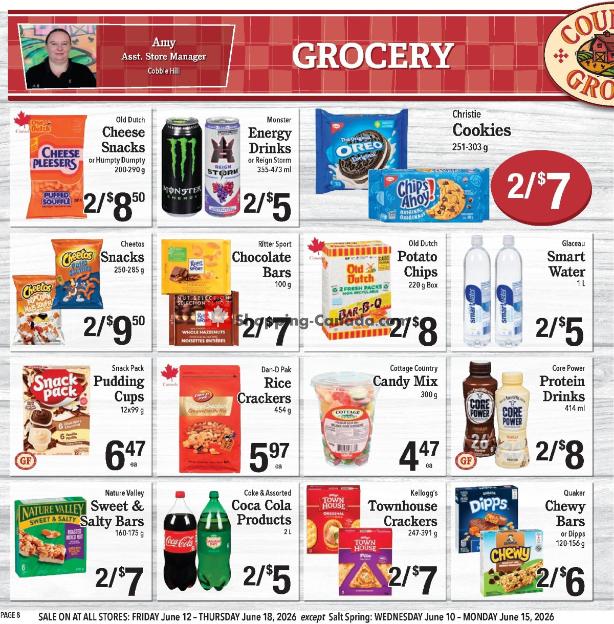 Country Grocer flyer from Thursday June 11, 2026 to Thursday June 18, 2026 - page 8