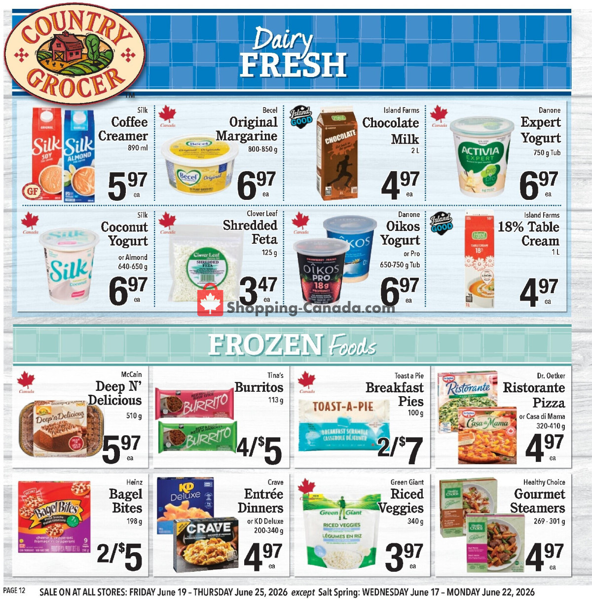 Country Grocer flyer from Friday June 19, 2026 to Thursday June 25, 2026 - page 12