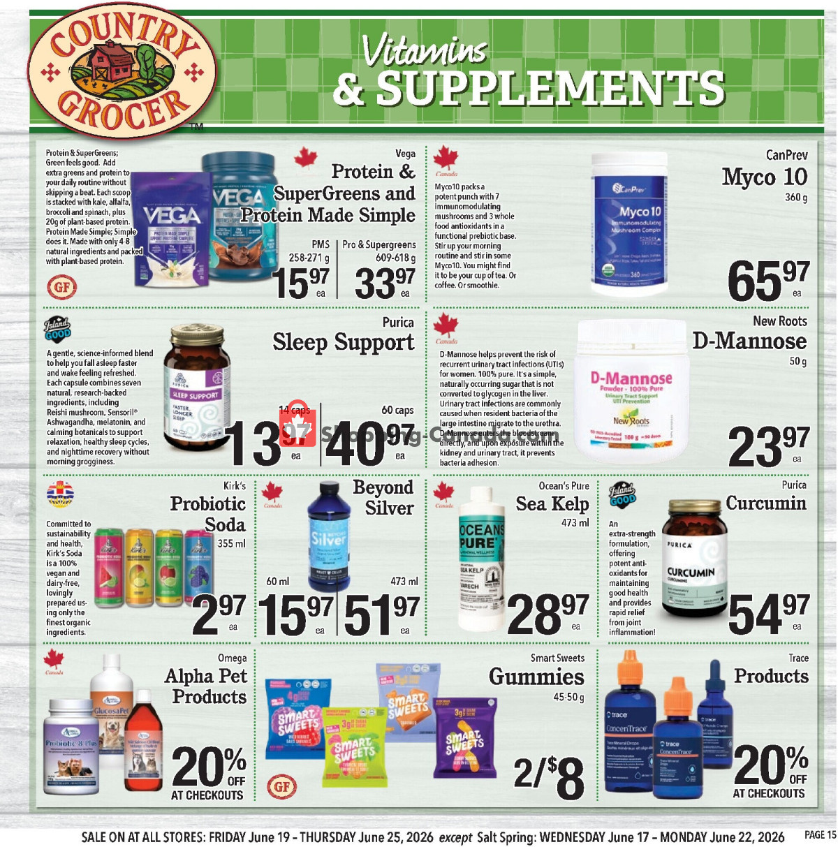 Country Grocer flyer from Friday June 19, 2026 to Thursday June 25, 2026 - page 15