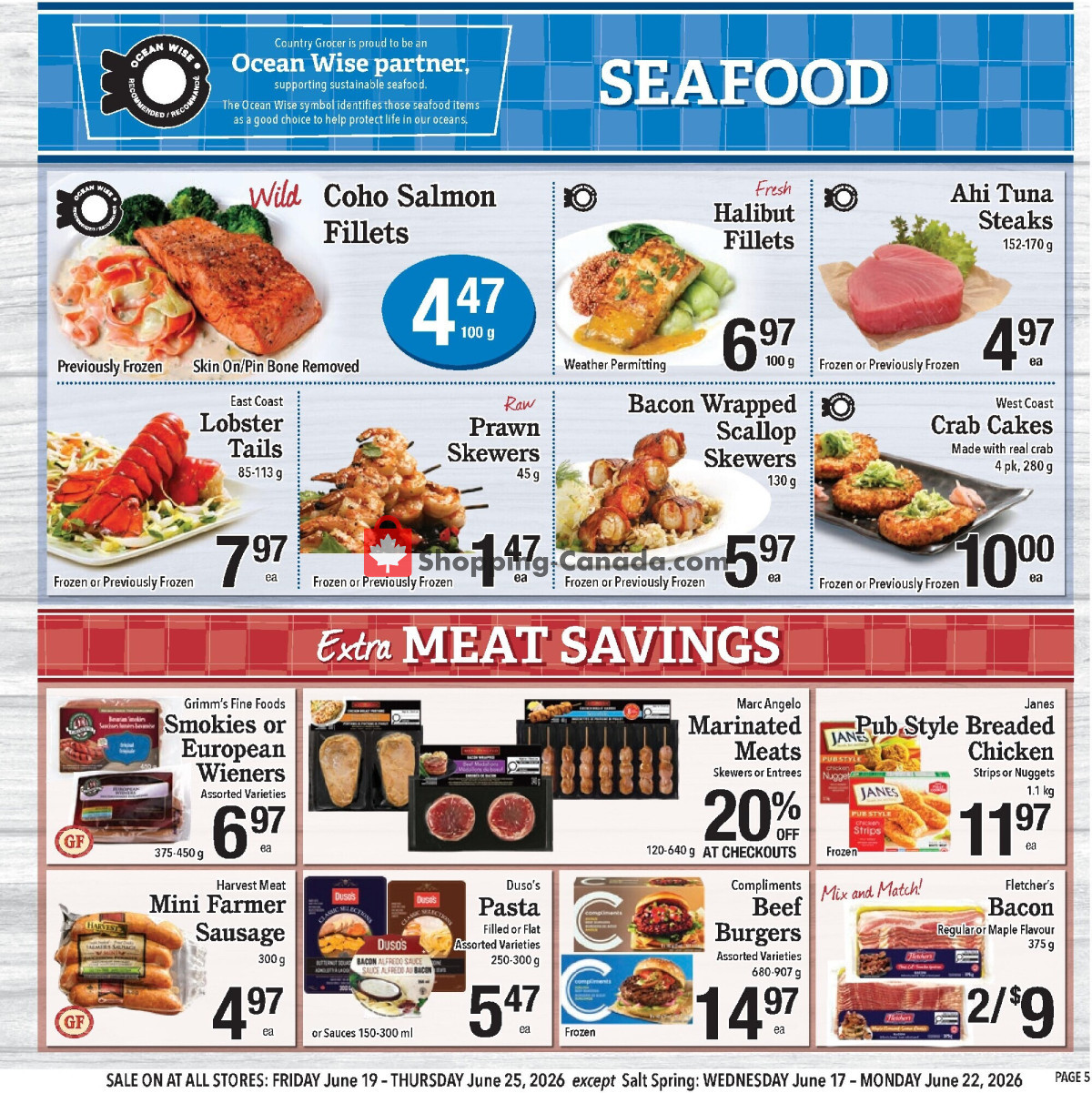 Country Grocer flyer from Friday June 19, 2026 to Thursday June 25, 2026 - page 5
