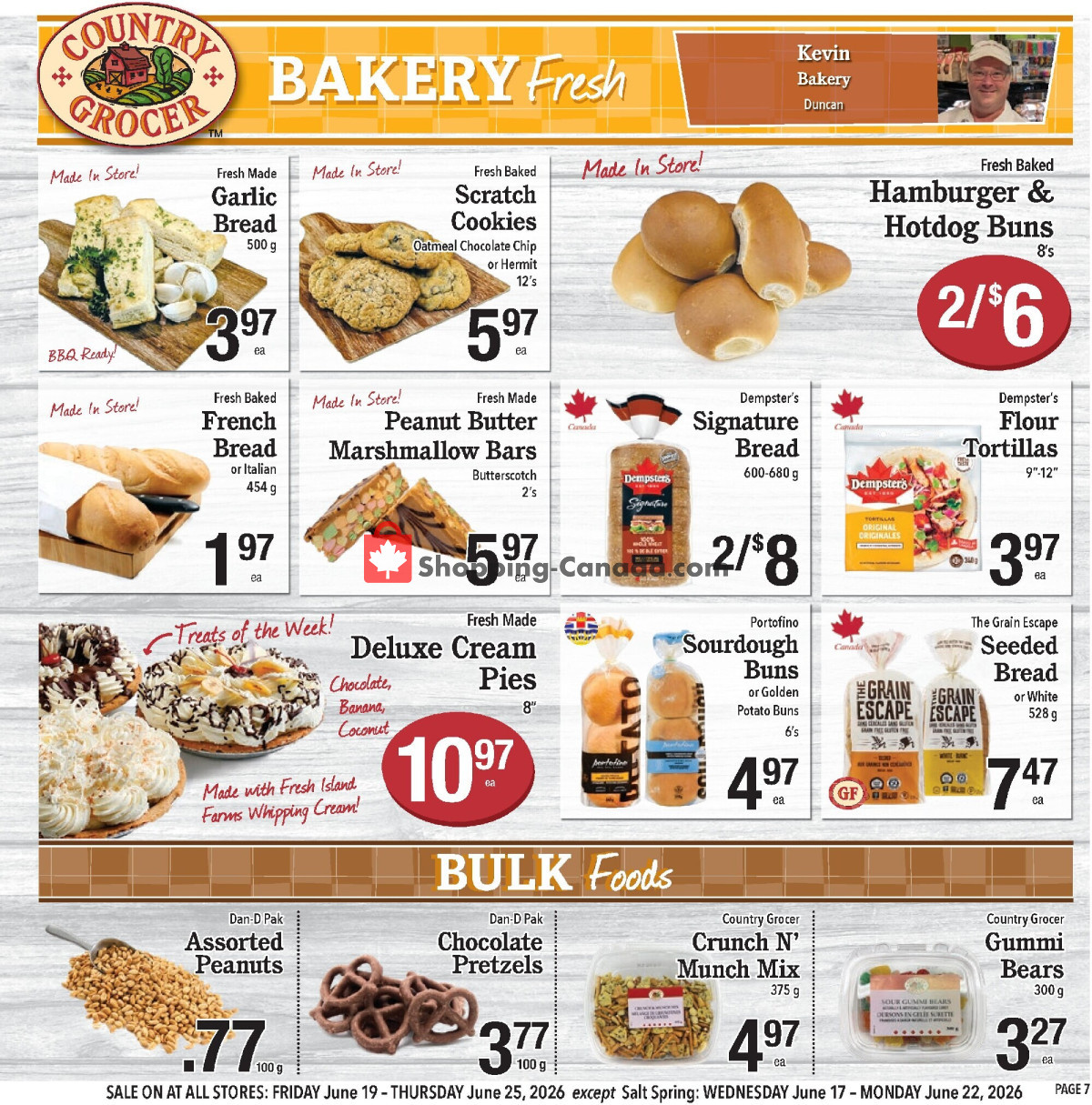 Country Grocer flyer from Friday June 19, 2026 to Thursday June 25, 2026 - page 7