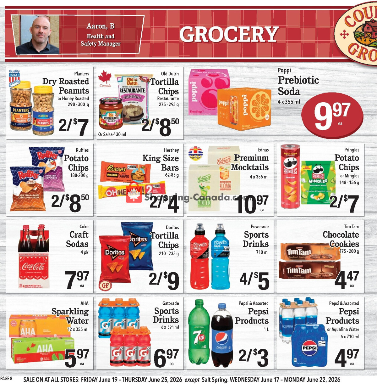 Country Grocer flyer from Friday June 19, 2026 to Thursday June 25, 2026 - page 8