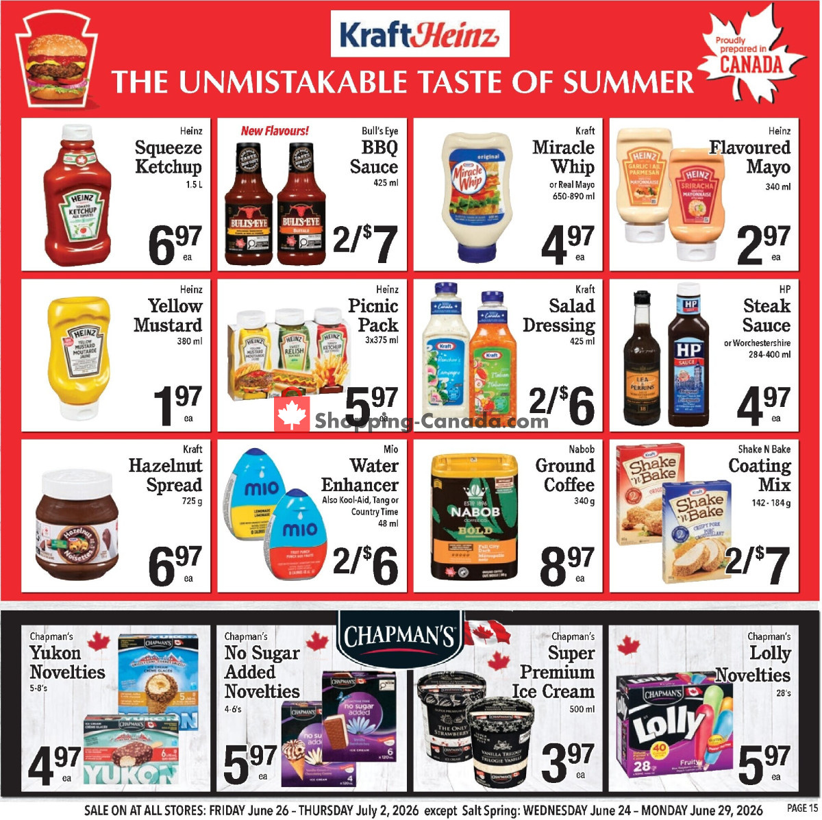 Country Grocer flyer from Friday June 26, 2026 to Thursday July 2, 2026 - page 15